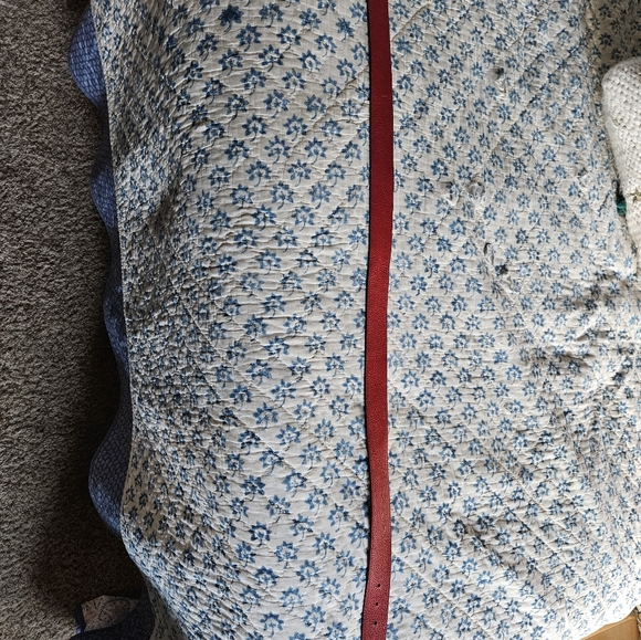 Reversible Gucci belt, red/black Large - Picture 3 of 6